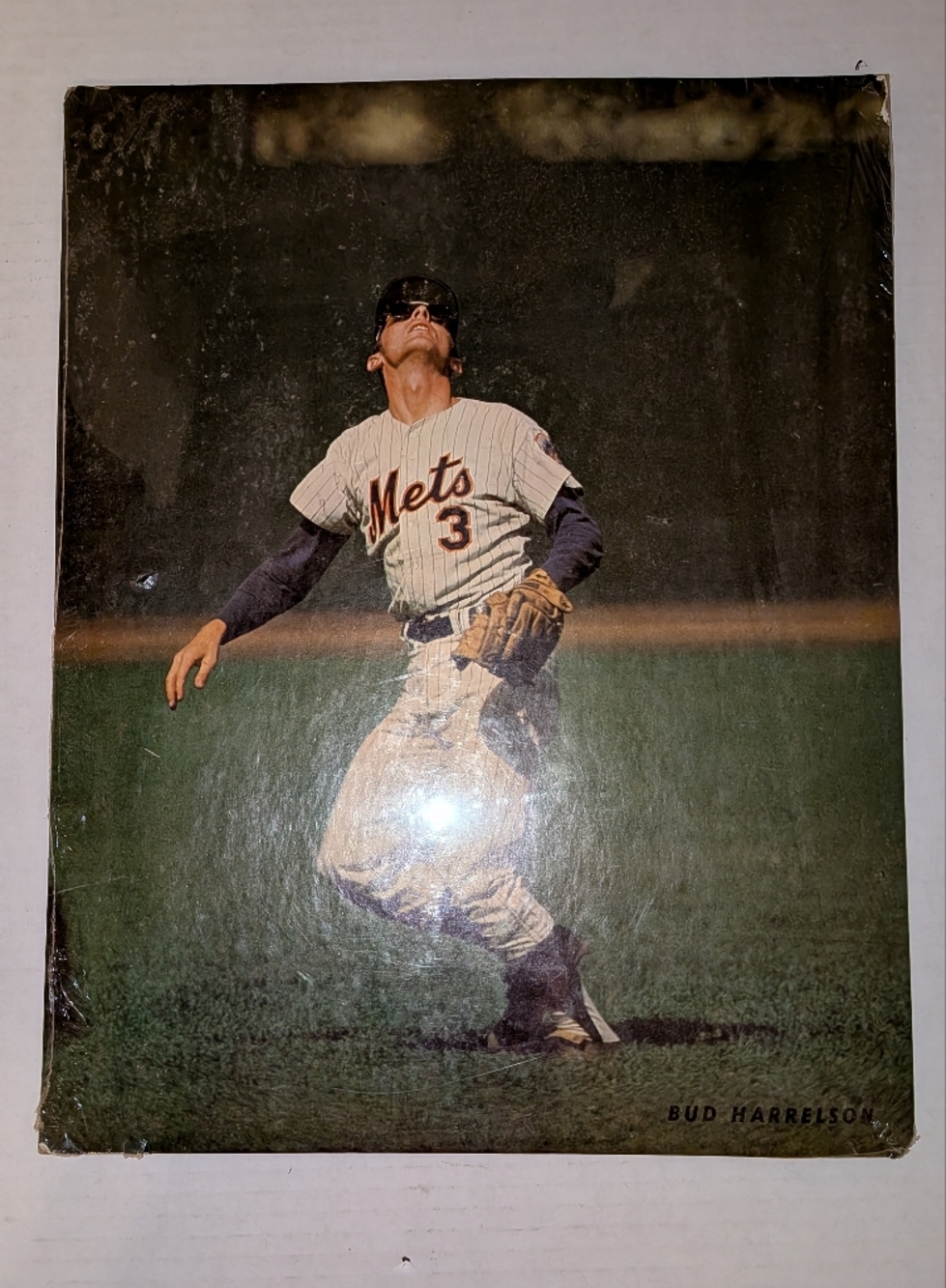 Bud Harrelson Short Stop Color Photo/Poster New York Mets 11 Inch X 14 Inch